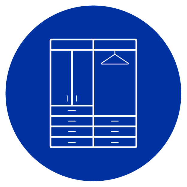 Blue Closet Icon