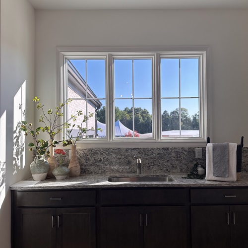 Homearama 2024 Natural Decor with natural lighting, plants, and sunshine.