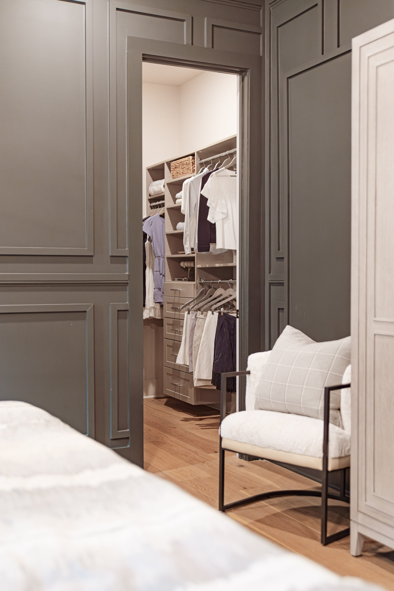 Select Bedroom in Century Gray St Jude Dream Home Giveaway 2024