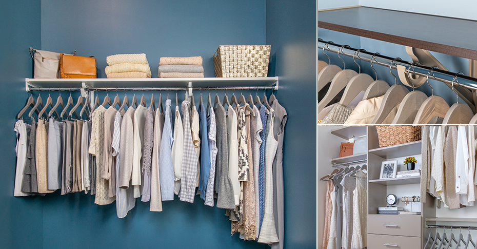 College of three closets. VUE product line.