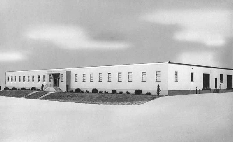 Schulte Factory building 1950