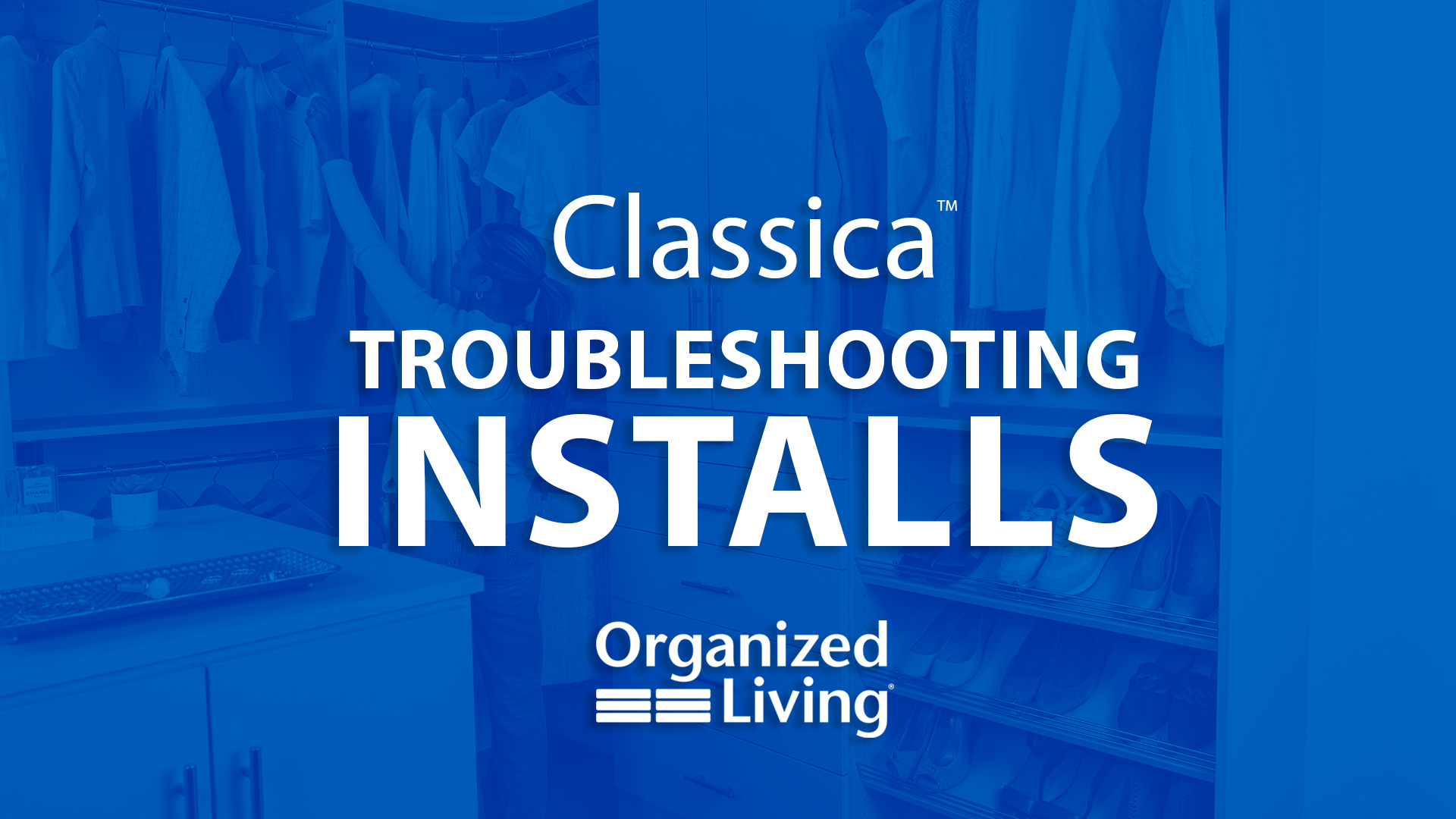 Classica: troubleshooting Installs. Clicking this image takes you to the troubleshoot video.