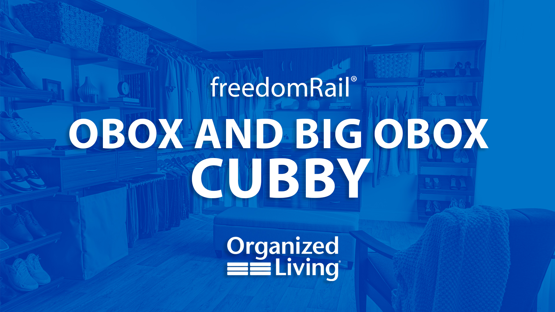 freedomRail Installation: OBox and Bid OBox Cubby. Clicking this image takes you to the YouTube video on OBox and Bid OBox Cubby.