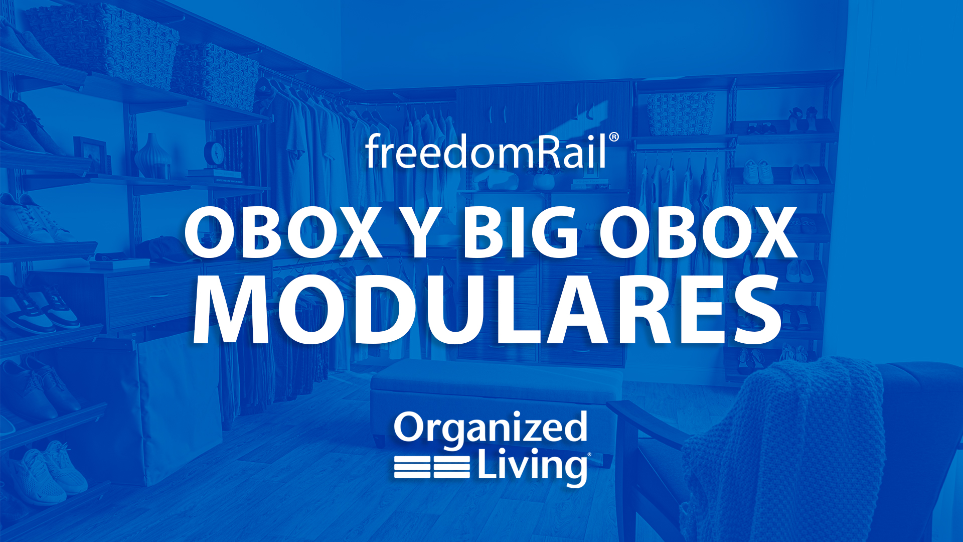 Obox y big obox modulares. Hacer clic en este enlace te llevará a un video.