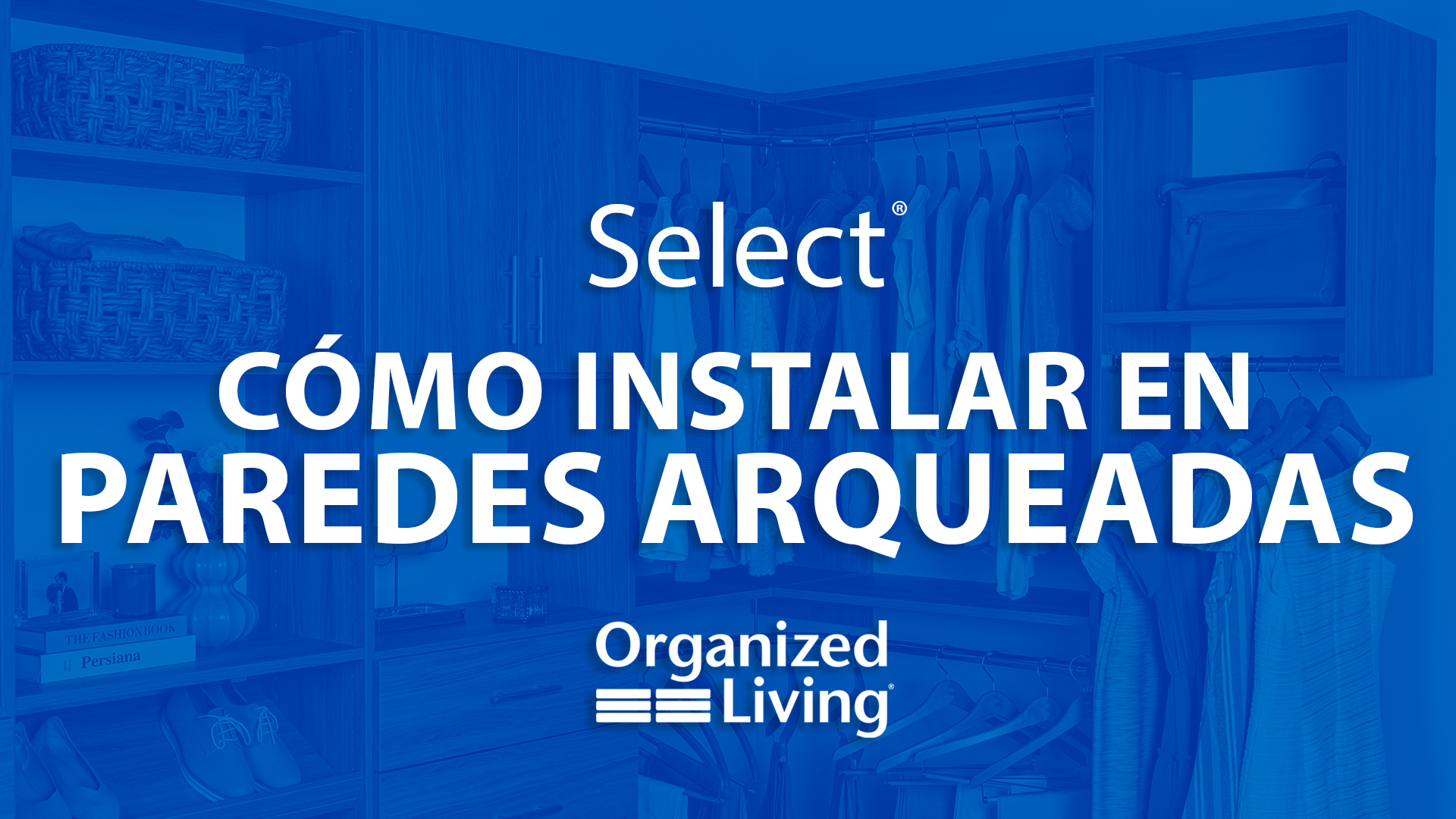 Como instalar en paredes arqueadas. Hacer clic en este enlace te llevará a un video.