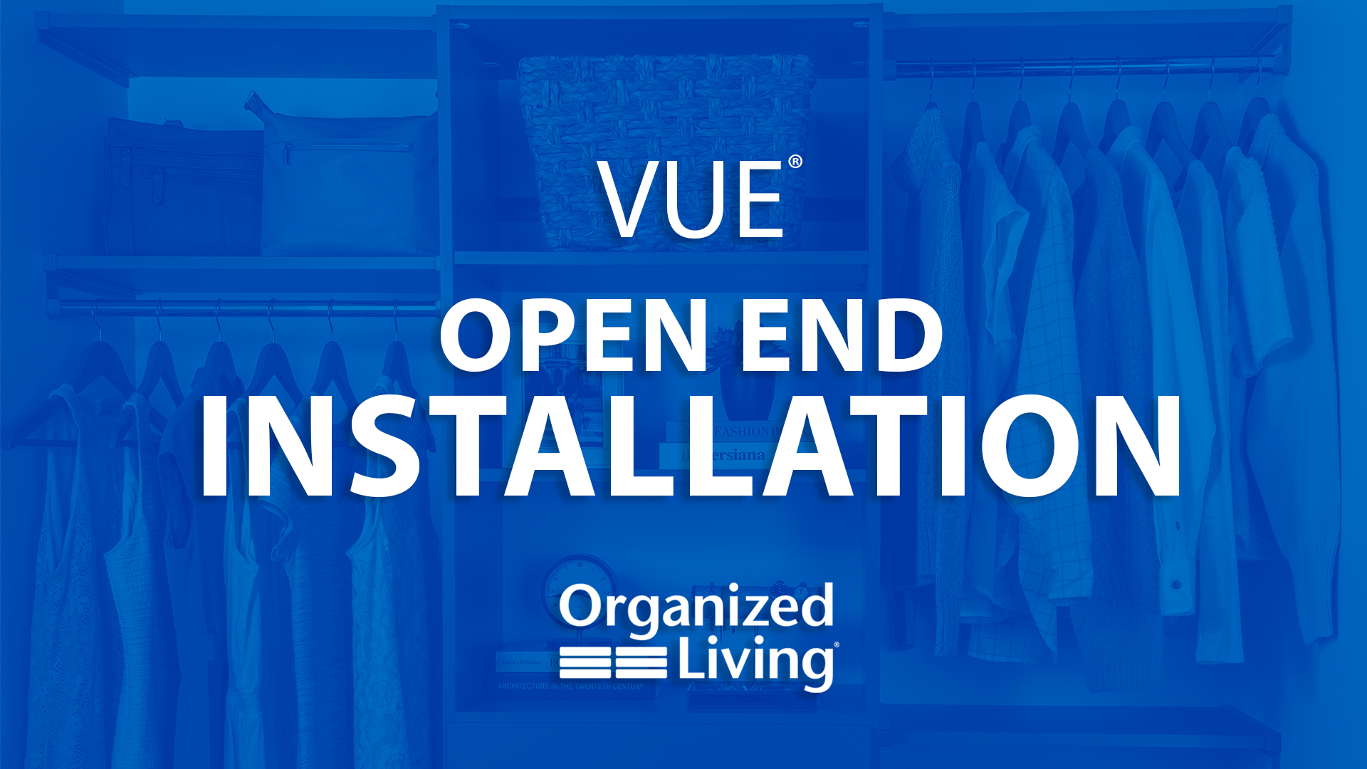 VUE Open End Installation.Clicking this image takes you to the Open End Installation video on YouTube.