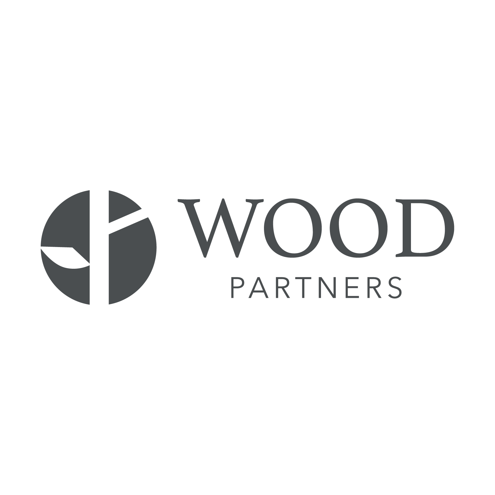 Wood Partners Logo in gray.