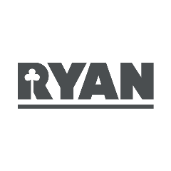 Ryan Companies Logo in gray.