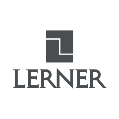 Lerner logo in grey.