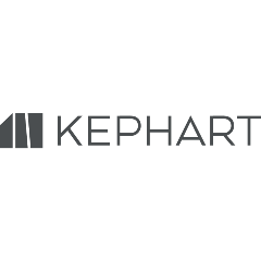 Kephart Logo in gray.