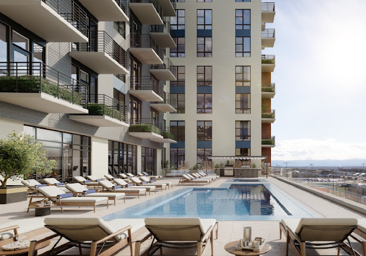 Pattern Gray Building