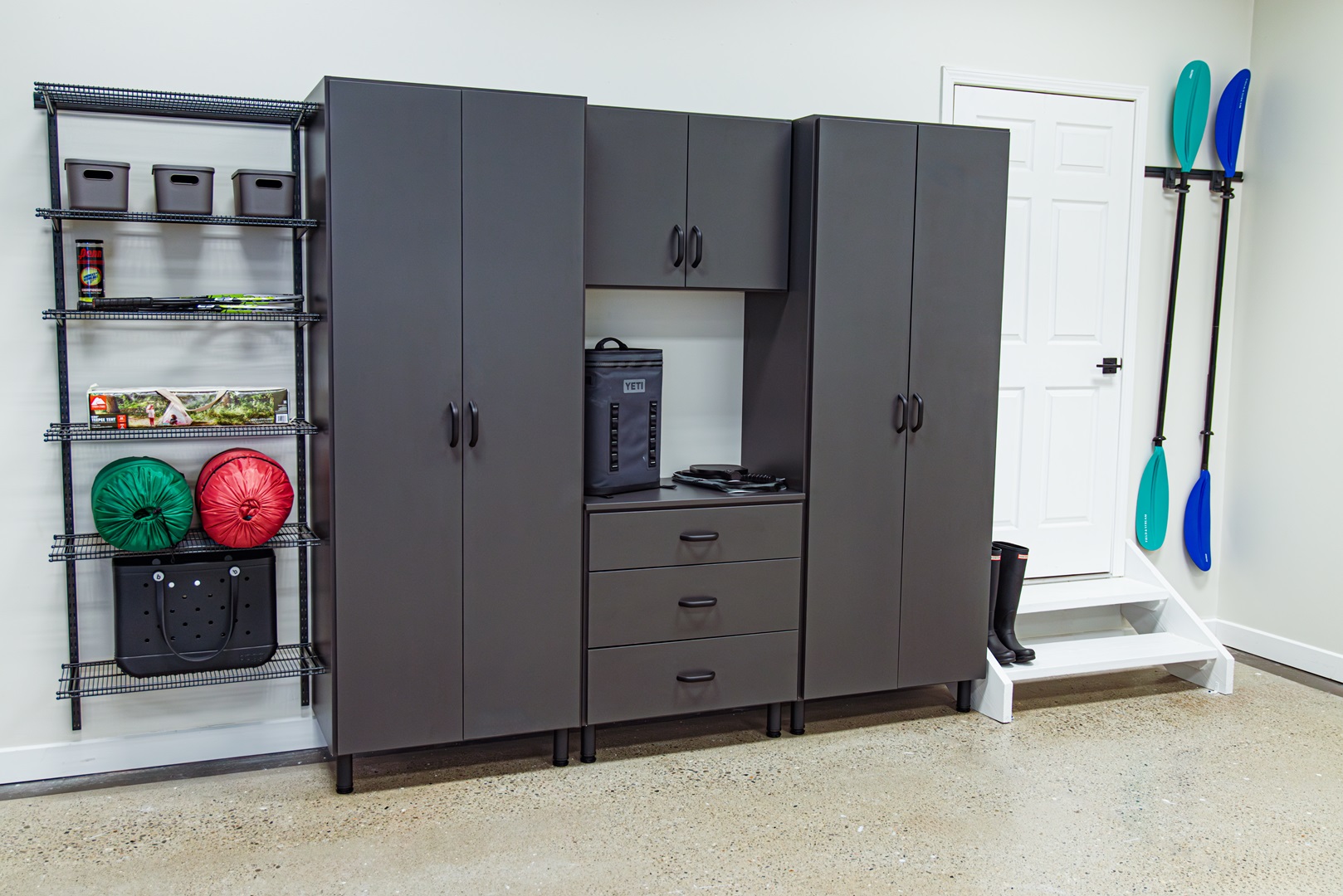 Edge Storage Rack freedomRail EDGE | Limitless Modular Storage