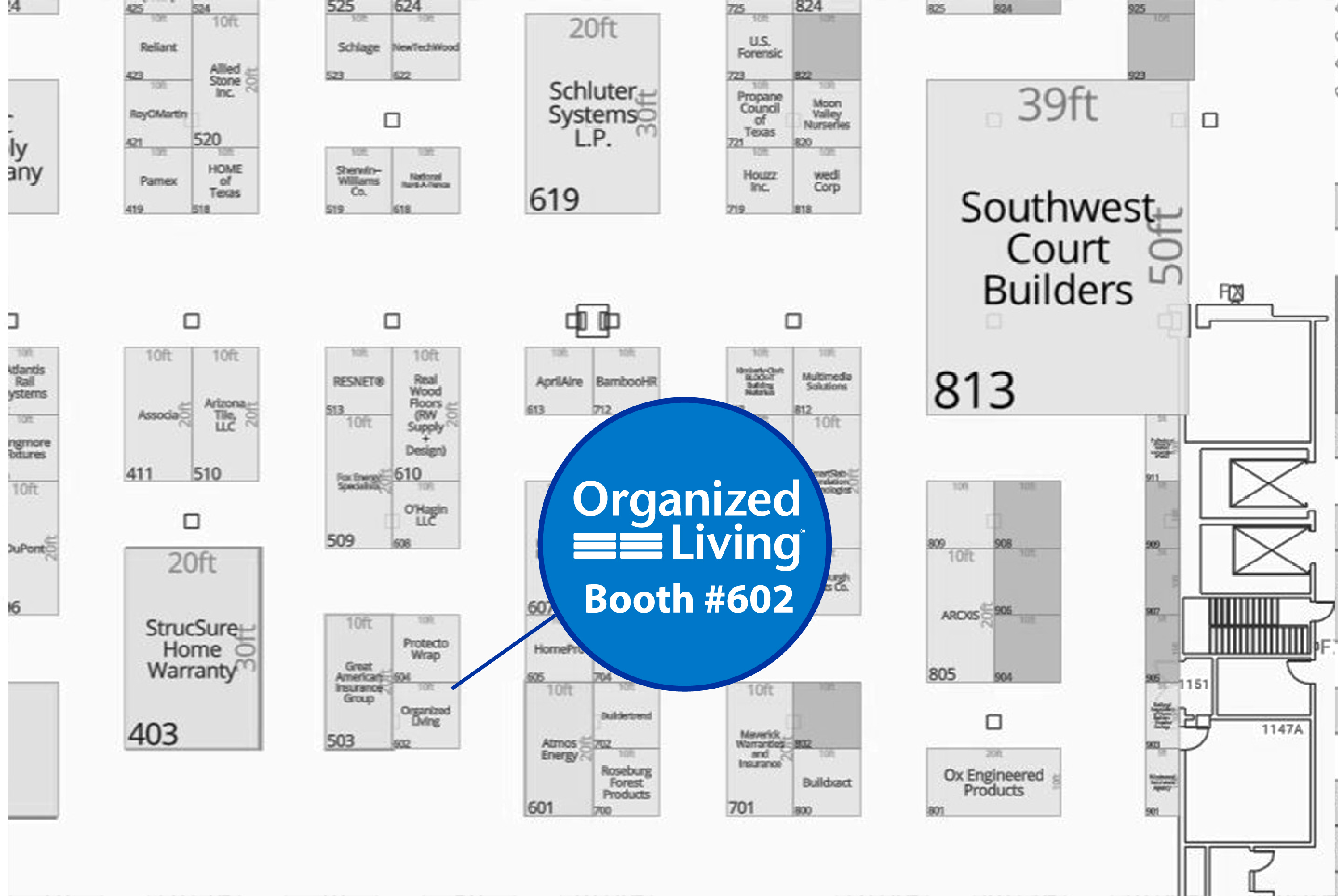 Sunbelt 2026 Map Location Booth #602